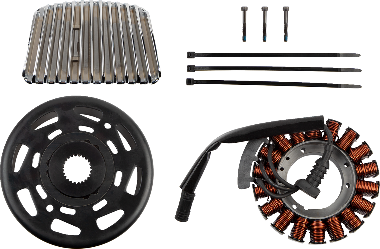 Drag specialties Charging Kit - Chrome Harley Davidson
