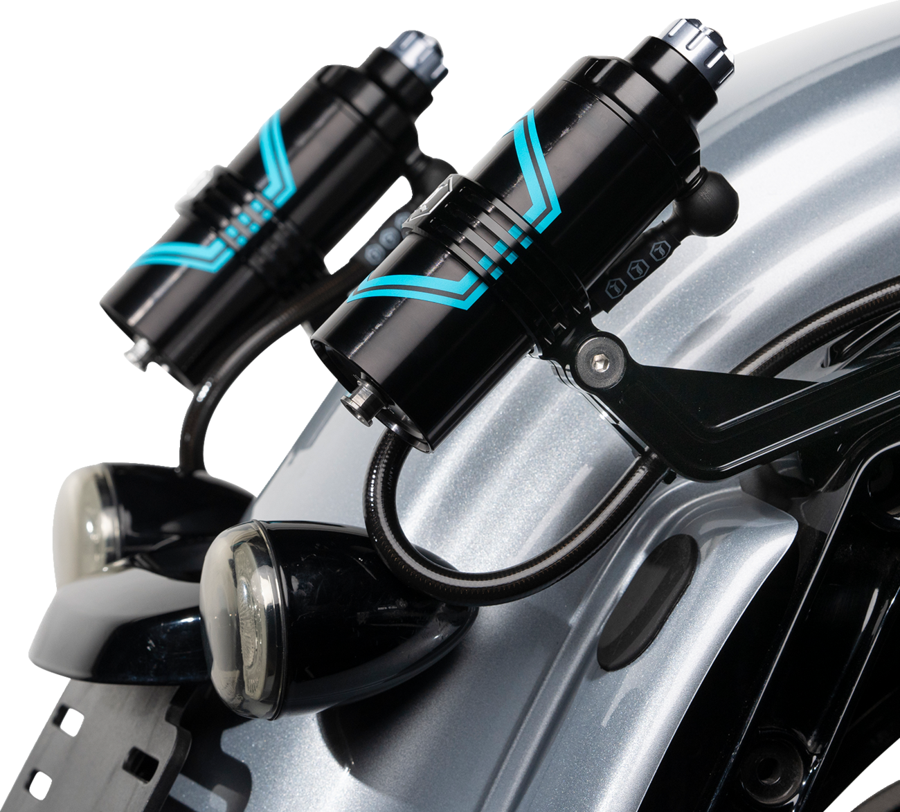 Legend Suspension REVO ARC External Reservoir Mount For Harley Touring 2014-2023