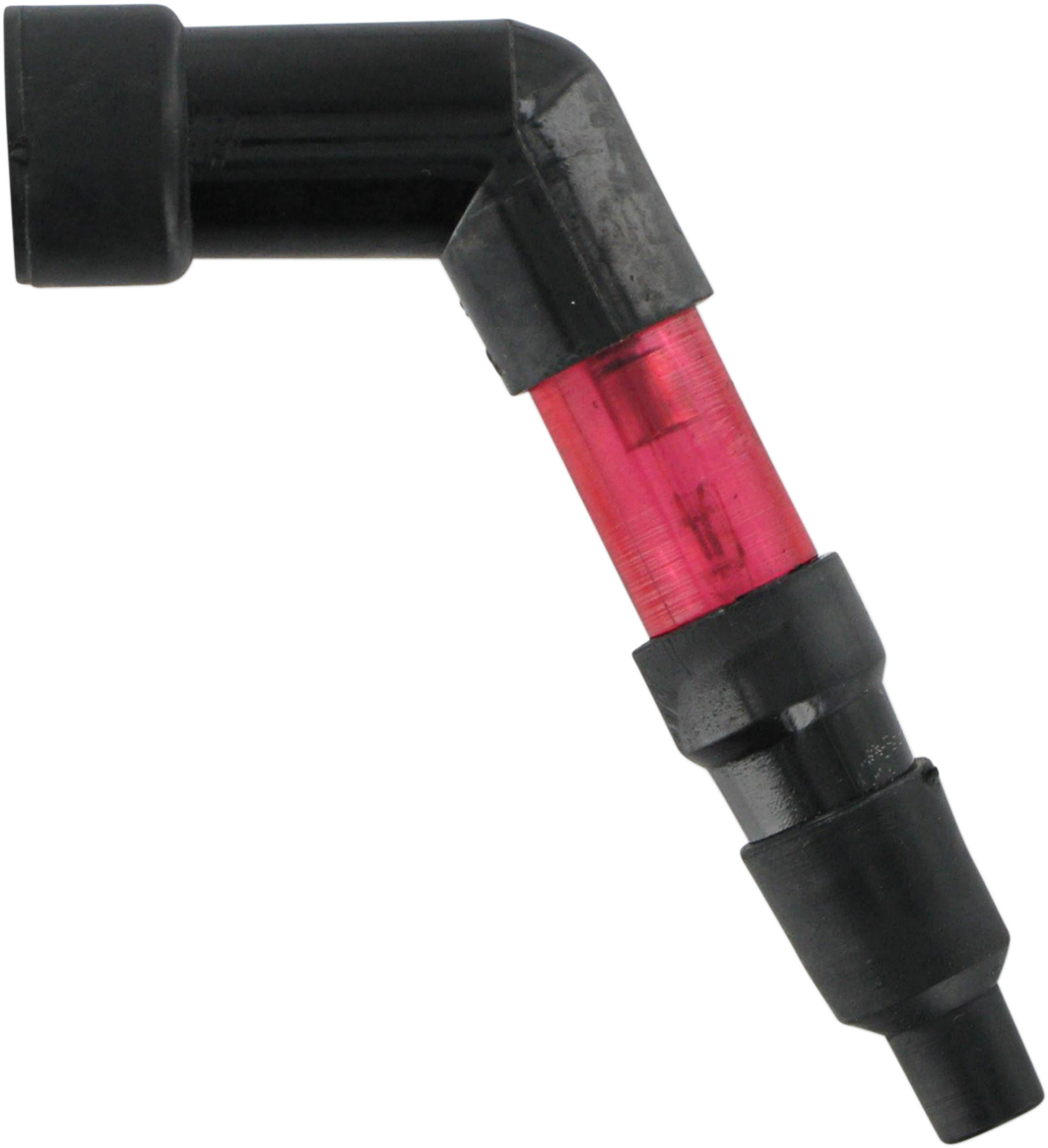 Parts unlimited Spark Plug Cap - 120 Degree - Red