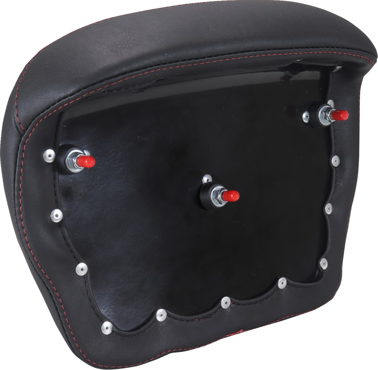Mustang Chopped Tour-Pak® Pad - Dark Cherry Stitching - FLH/FLT '23-'25 Harley Davidson