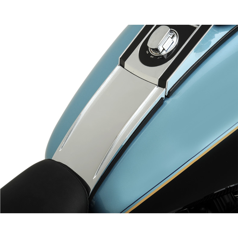 Chrome Lower Dash Panel Extension For 2000-2017 Harley Davidson Softail ...