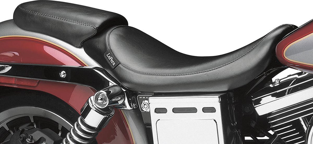Le pera Bare Bones Pillion - Black - FXDWG '96-'03 1996-2003 Harley Davidson FXDWG Dyna Wide Glide