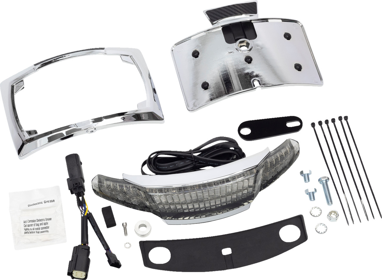 CIRO Latitude Tail Light & License Plate Mount with Lightstrike™ Technology