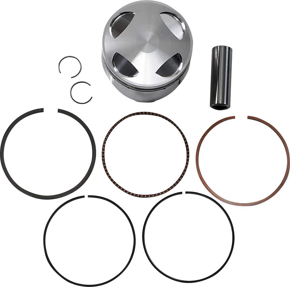Je pistons Piston Kit - 87.00 mm - 12.0:1 CR - Honda