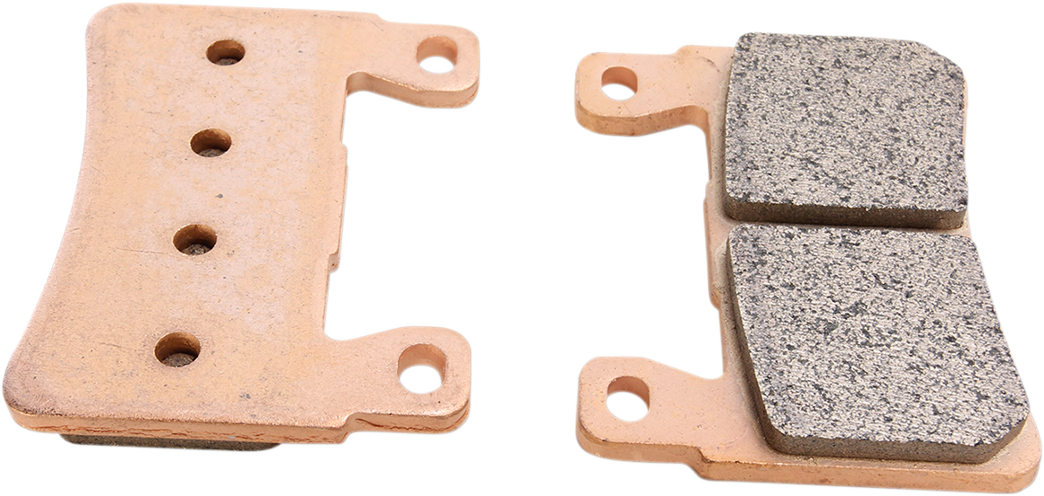 Drag specialties Sintered Metal Brake Pads - Sportster 2010-2010 Harley Davidson XR1200 / 2009-2009 Harley Davidson XL1200R Sportster 1200 Roadster / 2011-2012 Harley Davidson XR1200X