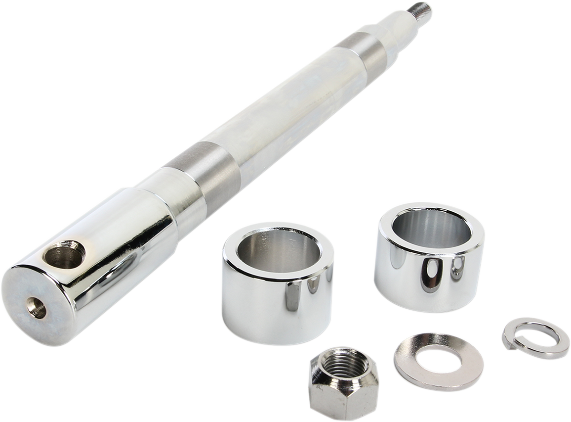 Drag specialties Axle Kit - Front - Chrome - '00-'07 Touring Harley Davidson