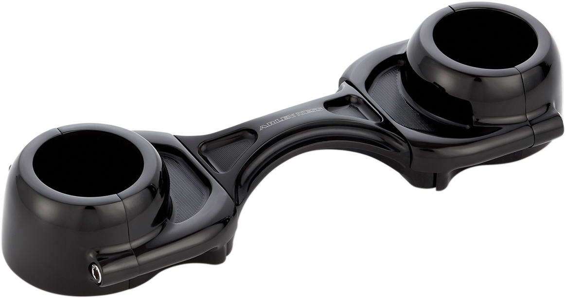 Arlen ness Method Fork Brace - 49 mm - Black Anodized Harley Davidson