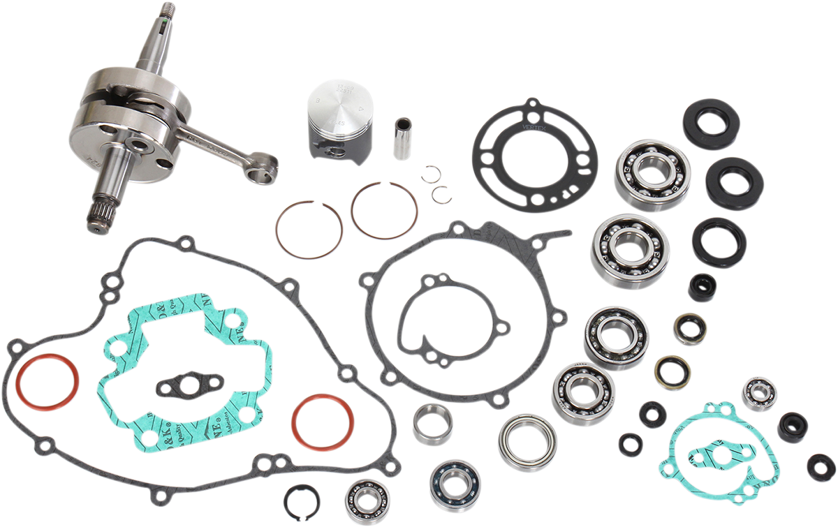 Vertex Complete Engine Rebuild Kit for 2-Stroke 2002-2004 Kawasaki KX65 / 2003-2004 Suzuki RM65