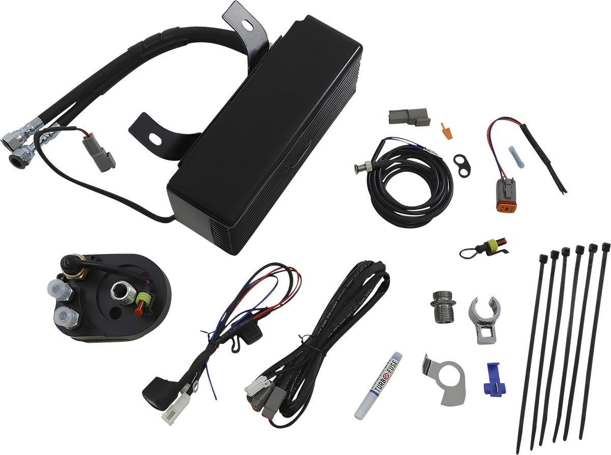 ULTRACOOL 3.0 Below Regulator Mount Oil Cooler with Fan Kit