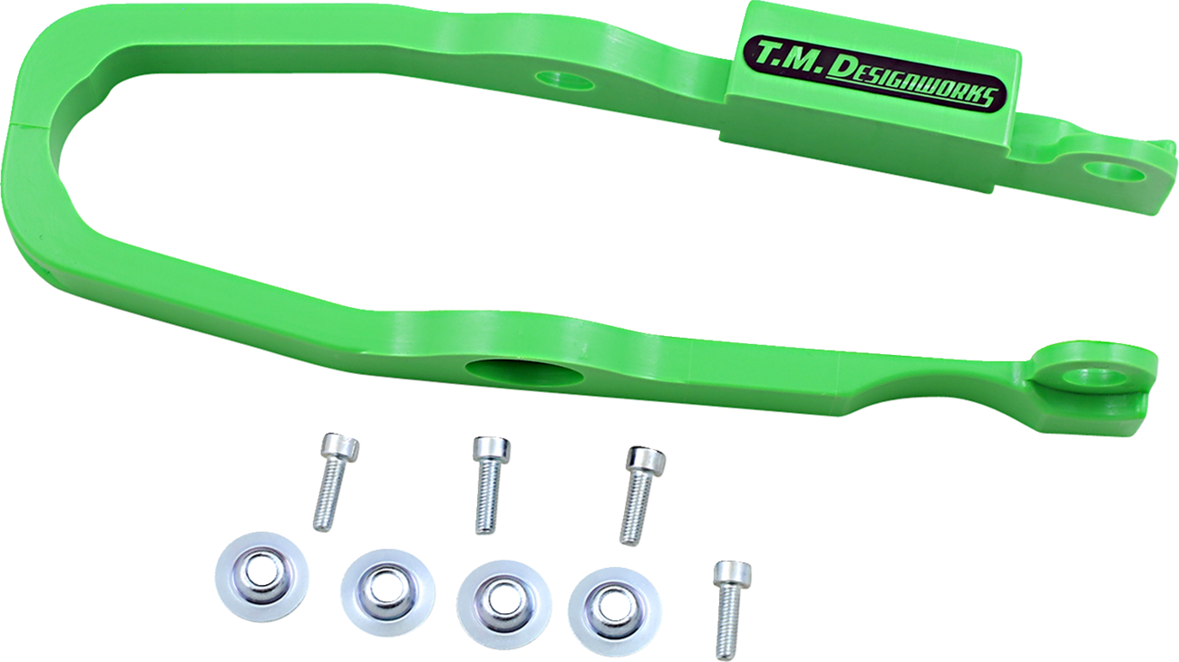 T.m. designworks Chain Slider - Green - Kawasaki