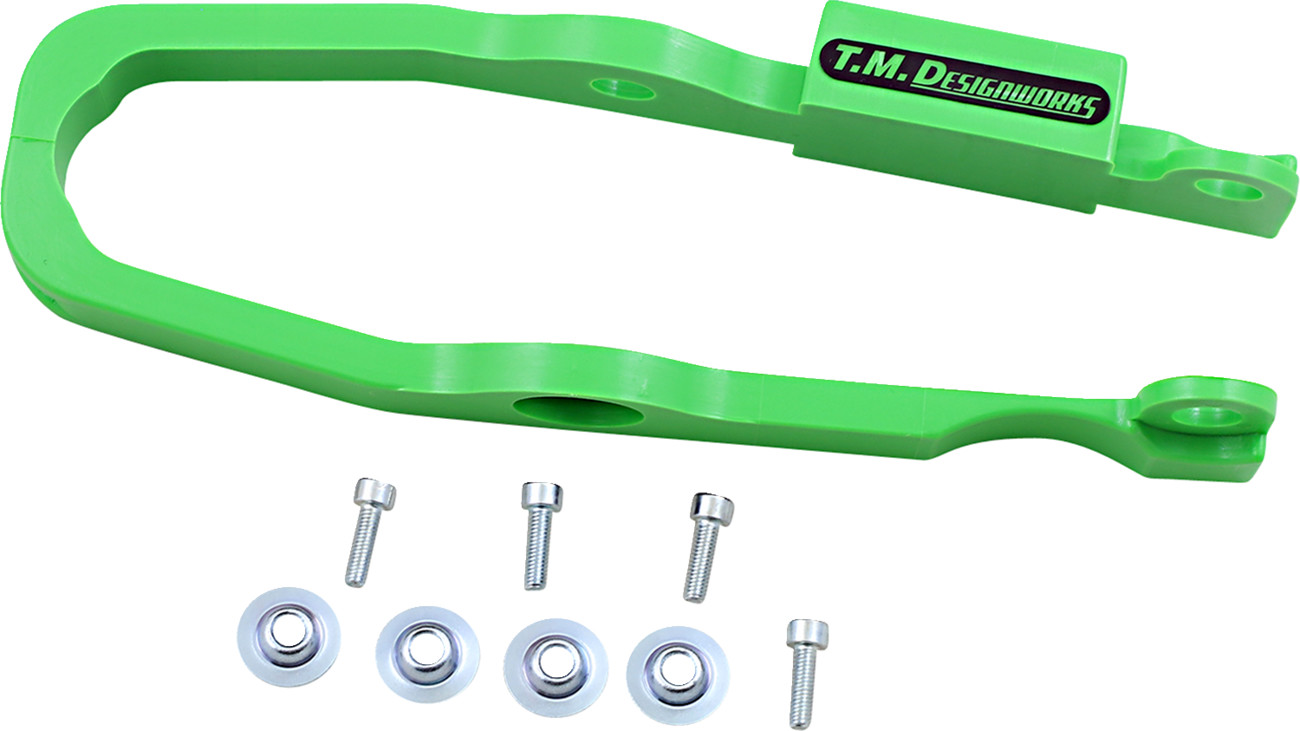 T.m. designworks Chain Slider - Green - Kawasaki