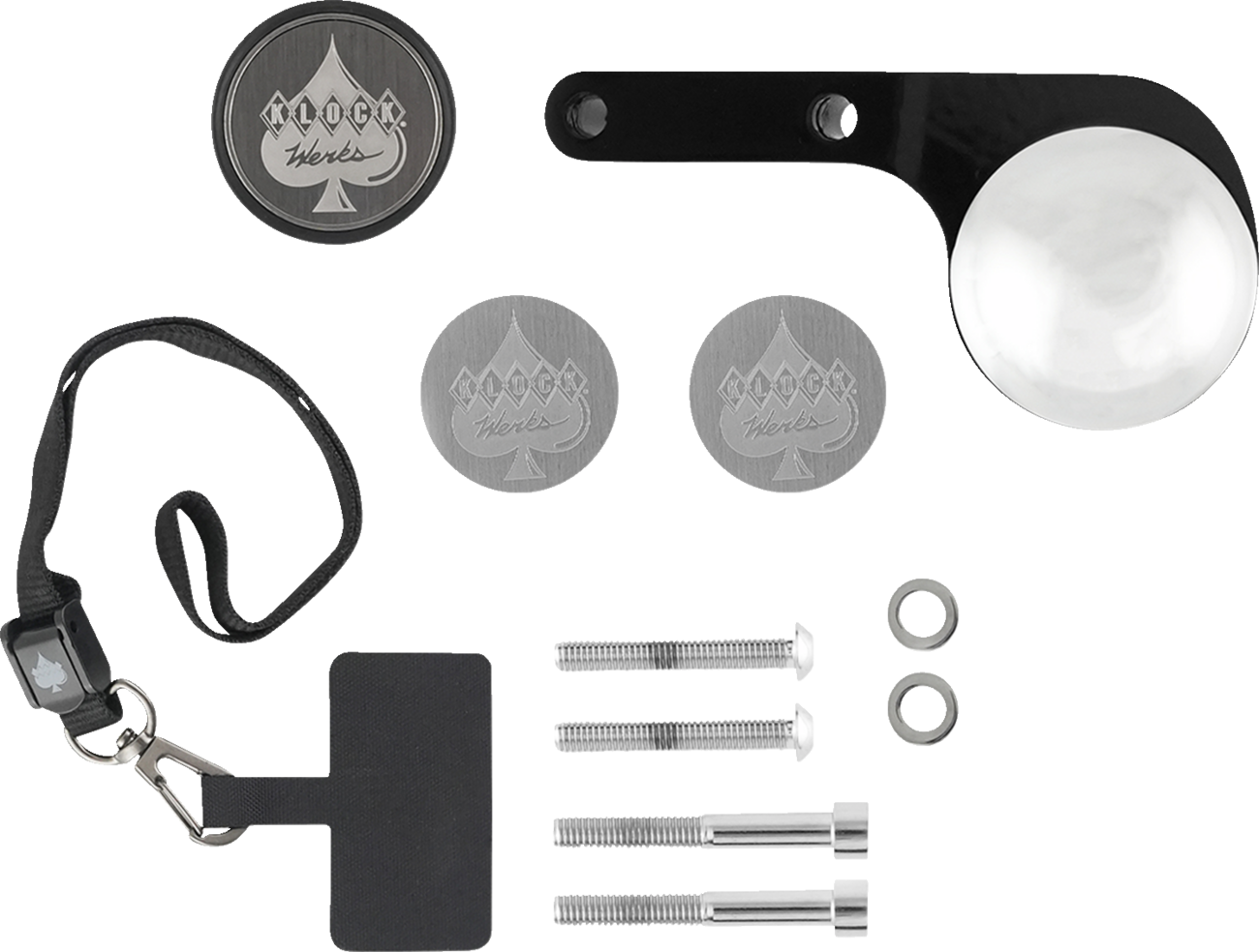 Klock Werks iOmount Handlebar Switch Mount For Indian Challenger 2020-2025