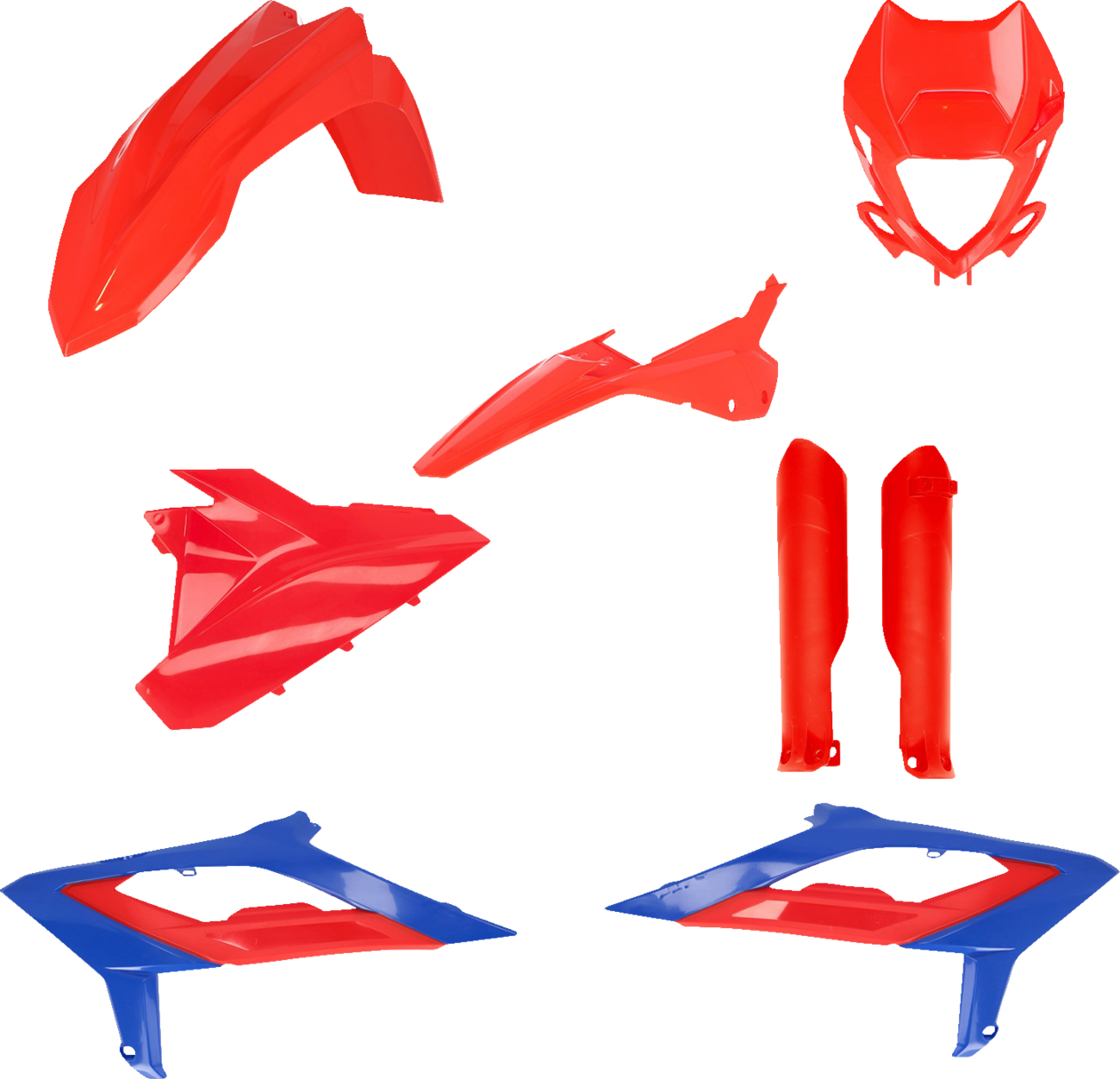 Acerbis Full Replacement Body Kit - Red/Blue Beta