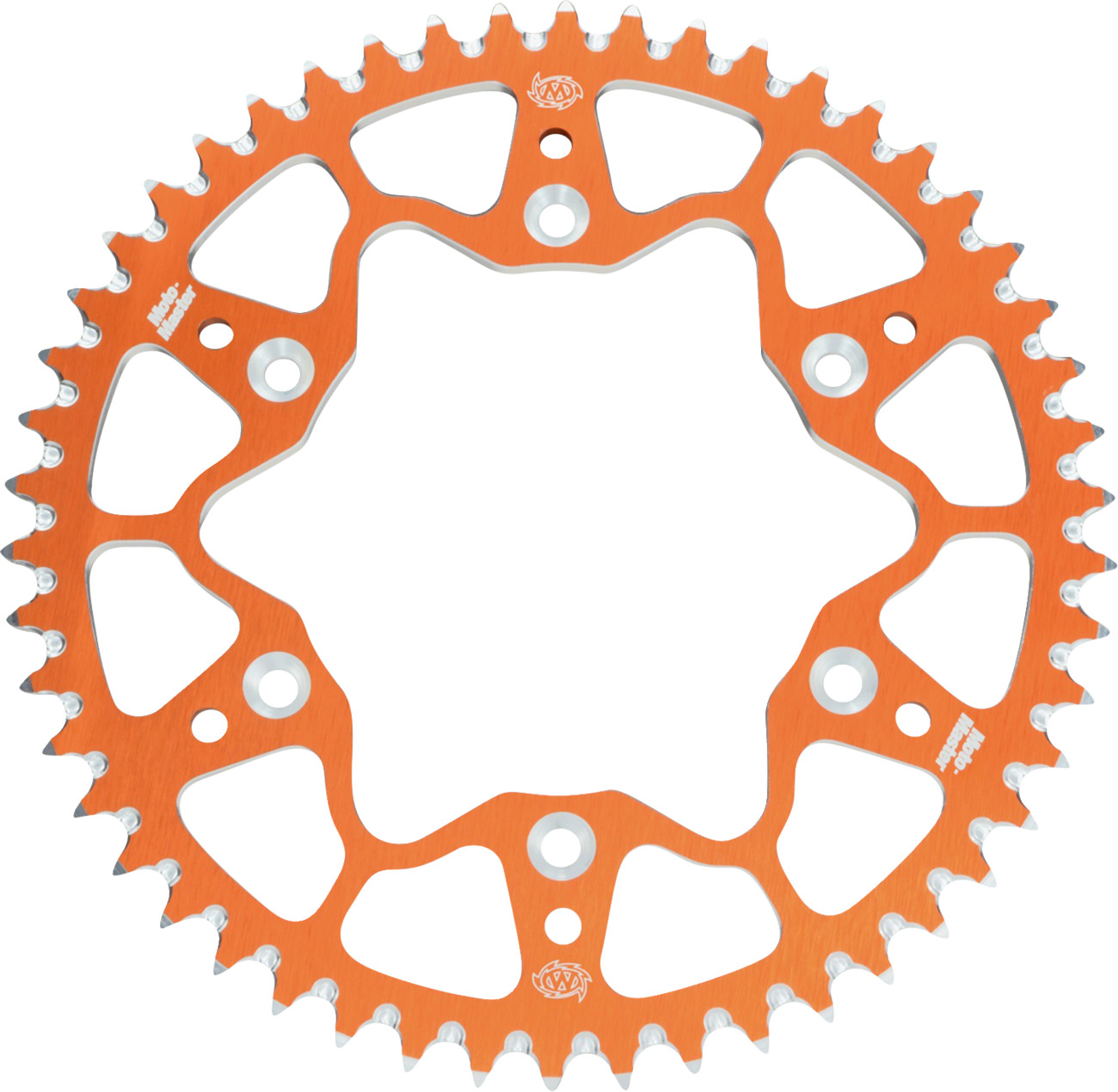Moto-master 7075 Aluminum Rear Sprocket - 53 Tooth - Orange Gas Gas/Husqvarna/Husaberg/KTM/Triumph 53T