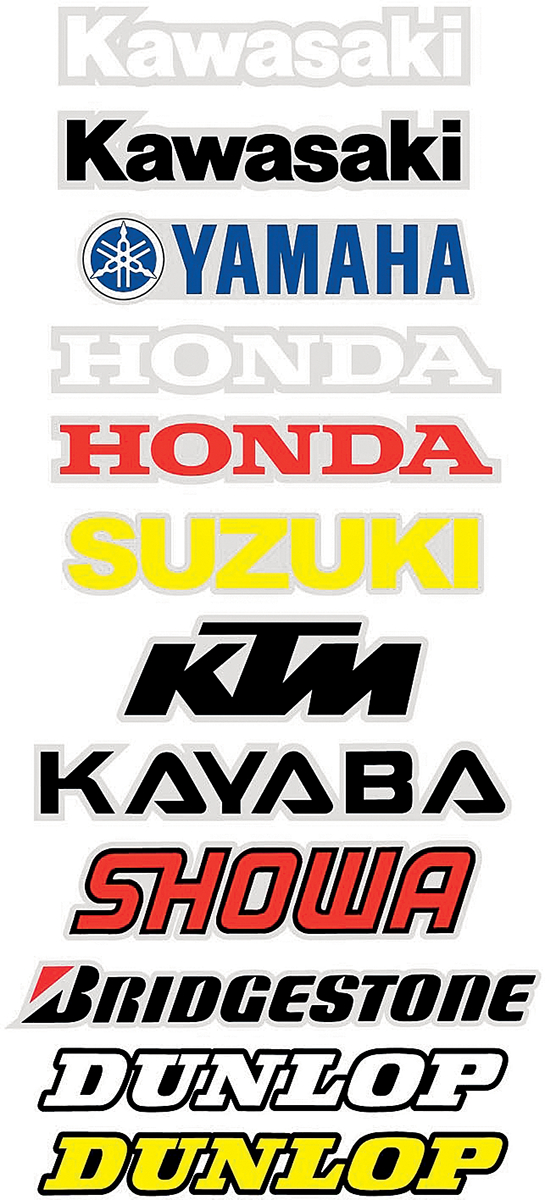 Factory Effex Universal Fork And Swingarm Stickers