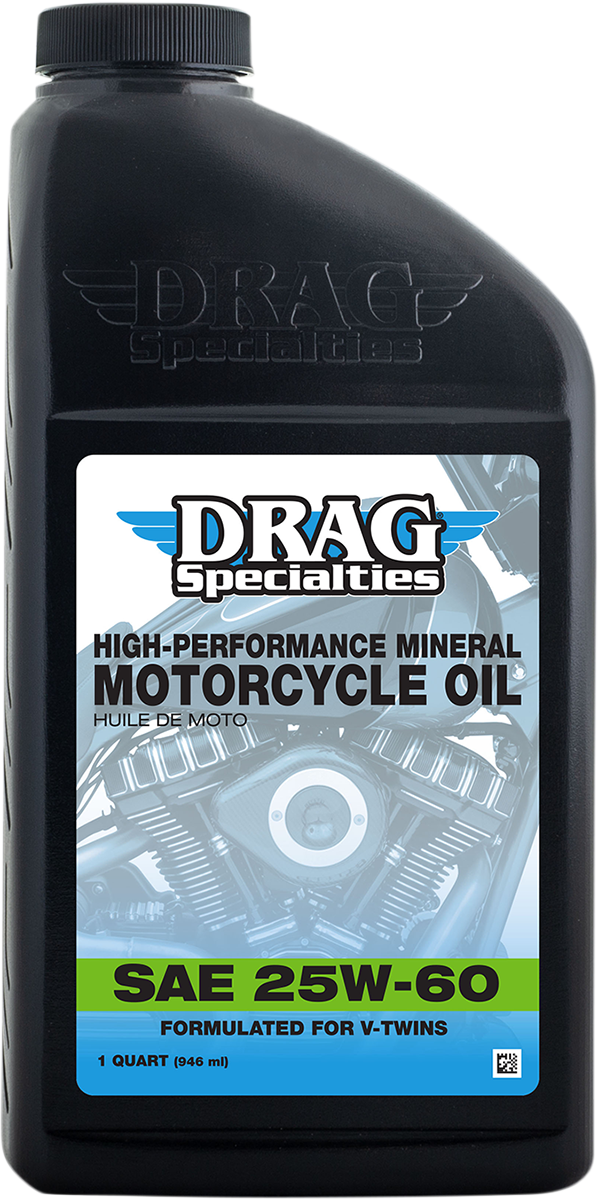 DRAG SPECIALTIES OIL V-Twin High-Performance Mineral Engine Oil