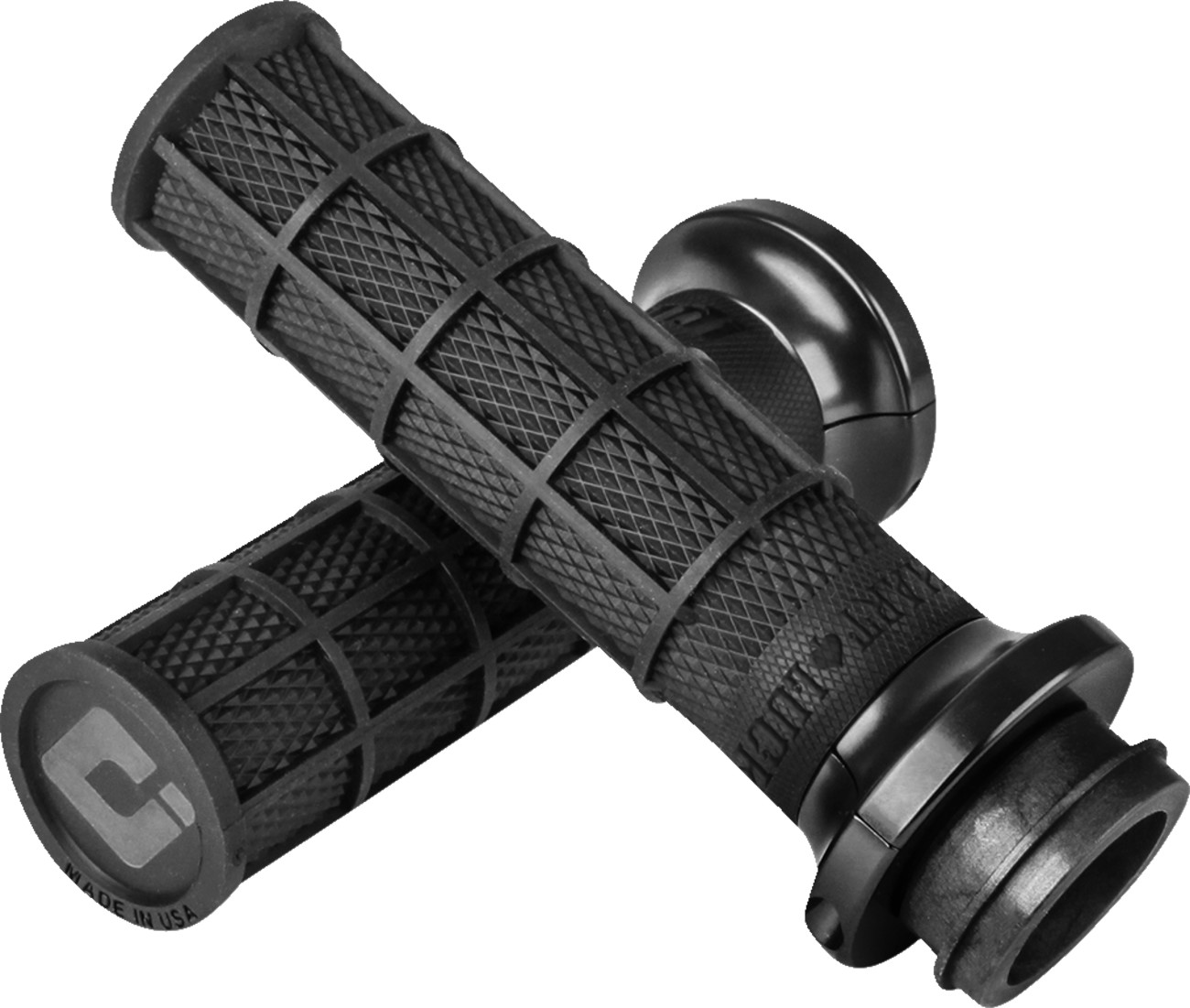 ODI Hart Luck Lock On Grips For Harley With Throttle By Wire