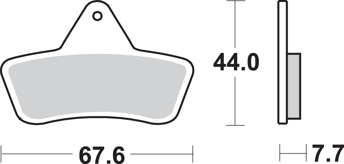 SI Offroad Sintered Brake Pads