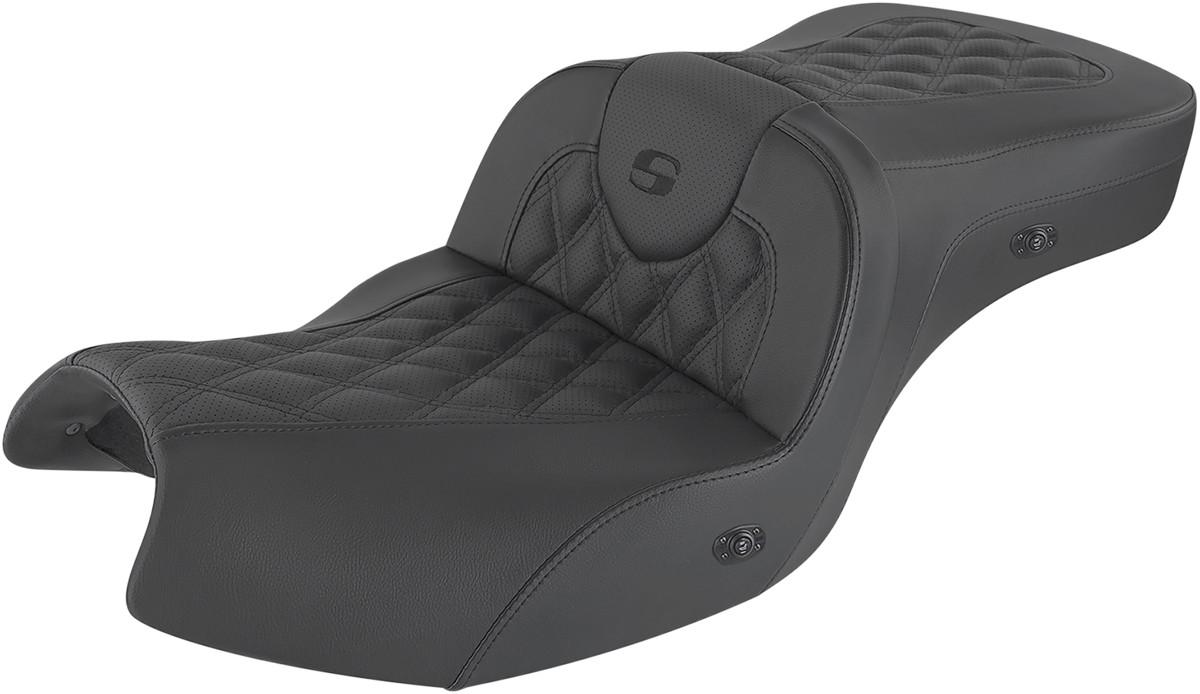 Saddlemen Roadsofa LS Lattice Stitch 2-Up Seat For Indian Challenger / Pursuit 2020-2025