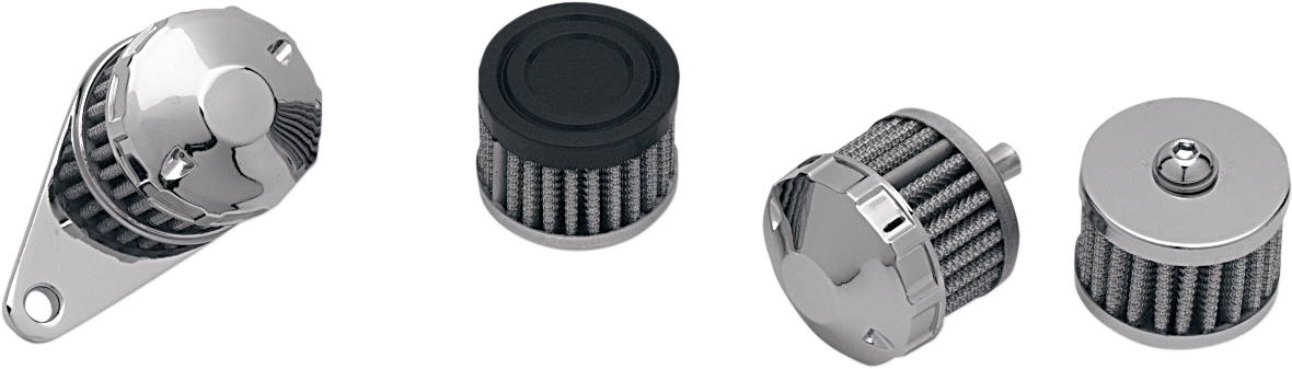 Drag specialties Crankcase Filter with Mounting Base
