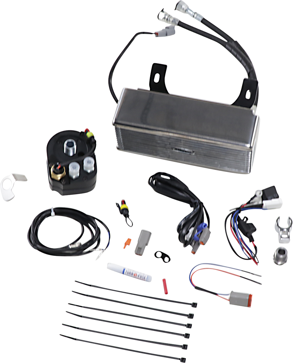 ULTRACOOL 3.0 Below Regulator Mount Oil Cooler with Fan Kit