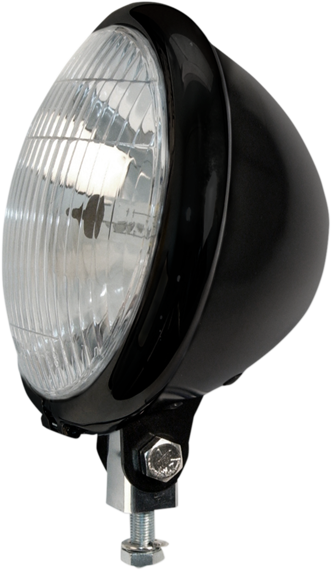 Emgo 5 3/4" Headlight Assembly - Black
