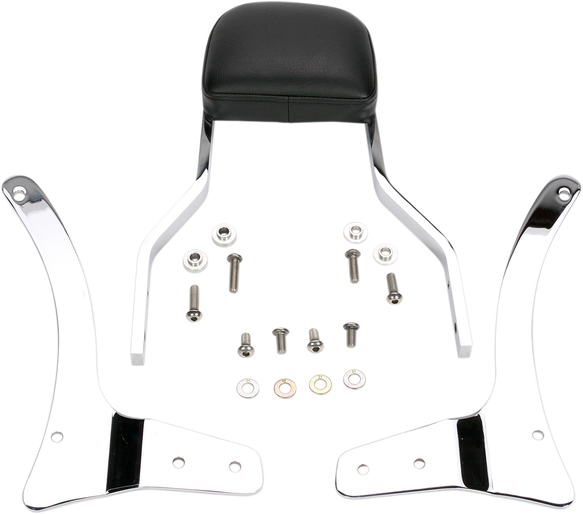 Cobra Standard Square Sissy Bar With Pad Yamaha Royal Star / V Star 1999-2013