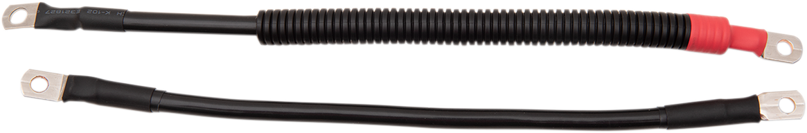 Drag specialties Black Battery Cable Set - '10-'13 XL Harley Davidson