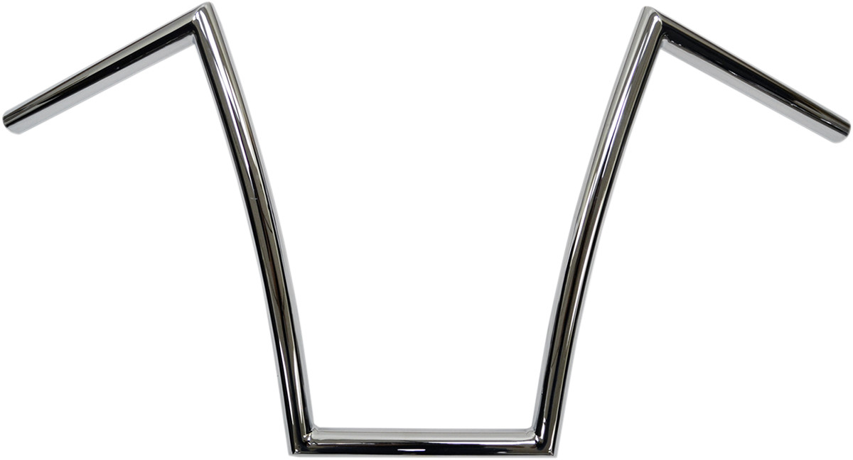 Todd's cycle 1" Strip Handlebar - 14" - Chrome