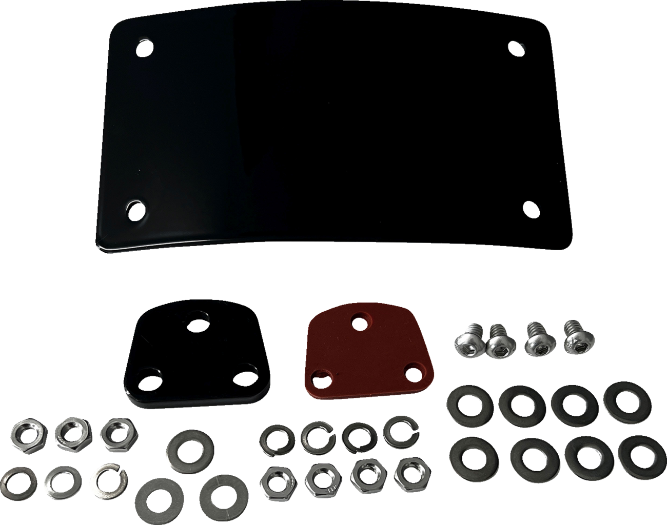 DK CUSTOM PRODUCTS Low-Profile Laydown License Plate Kit