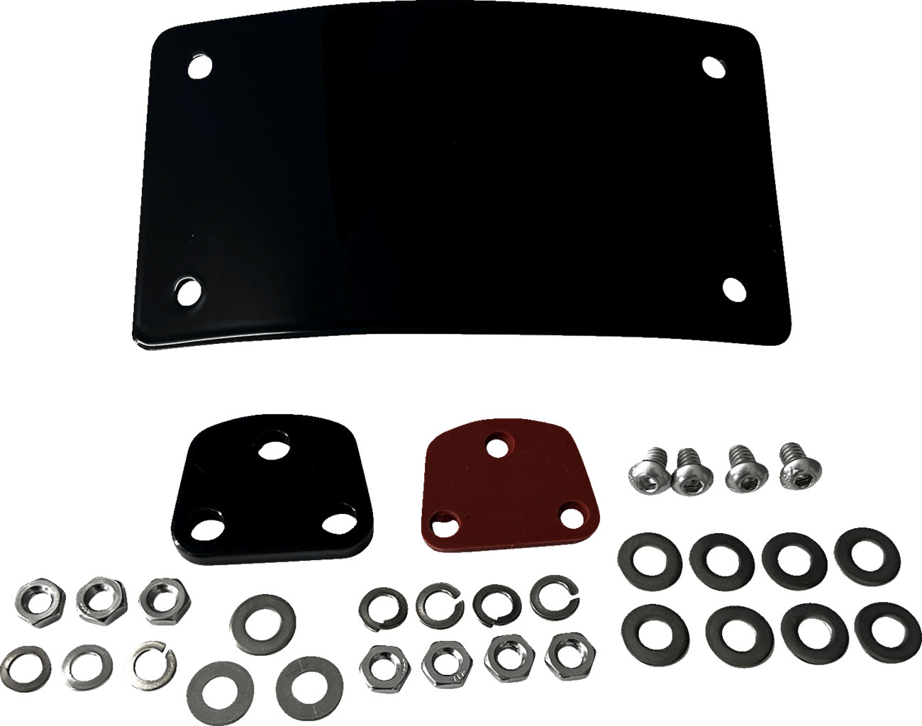 DK CUSTOM PRODUCTS Low-Profile Laydown License Plate Kit