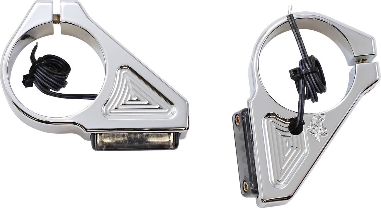 Joker machine Fork Mount Turn Signals Harley Davidson