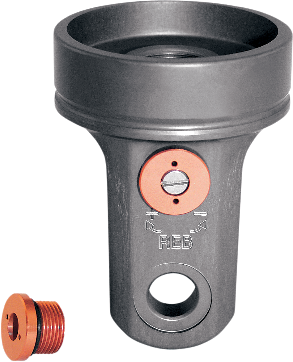 FACTORY CONNECTION White Power/KTM Rebound Adjuster Housing