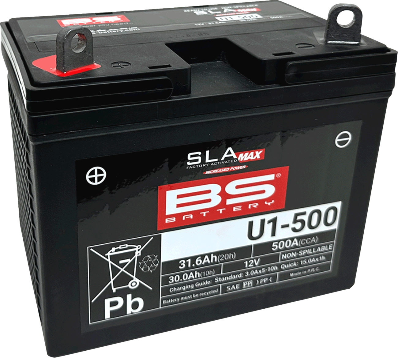 Bs battery Battery - U1-500 Polaris/Yamaha