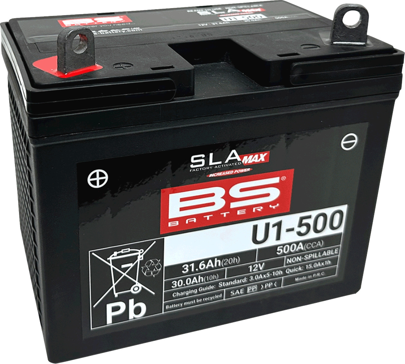Bs battery Battery - U1-500 Polaris/Yamaha