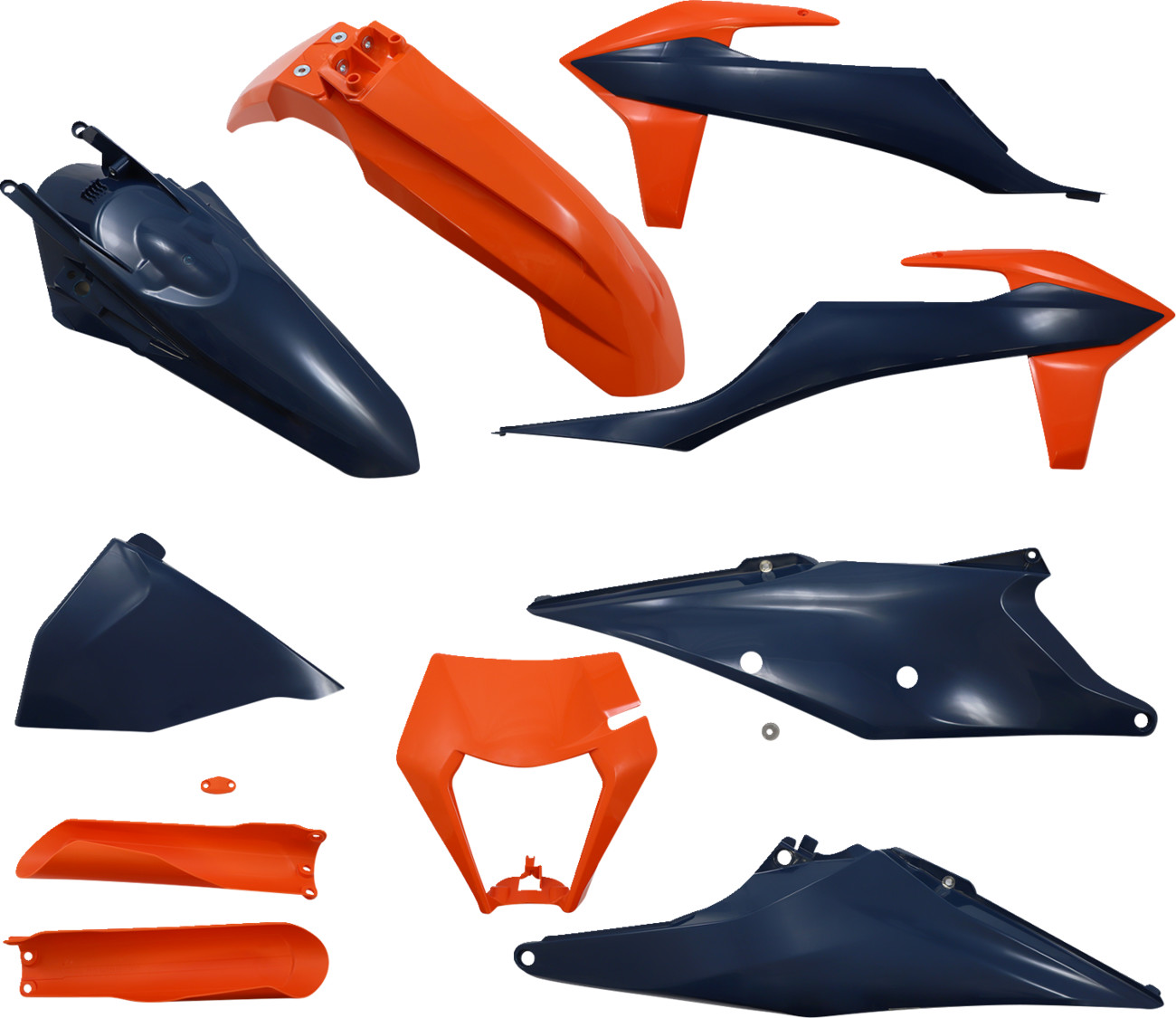 Acerbis Full Plastic Kit KTM 150cc-500cc 2020-2023