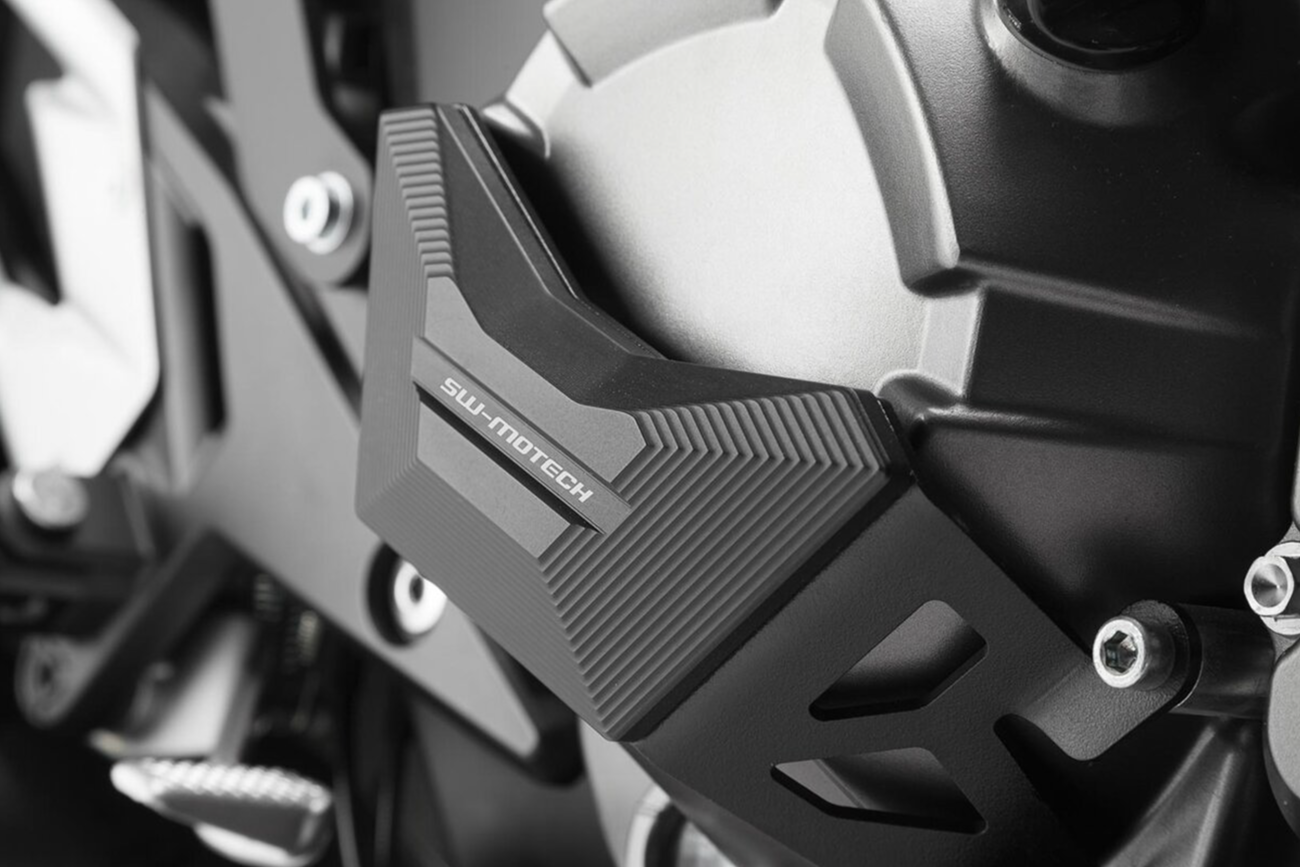 Sw-motech Engine Case Guard - Black - Kawasaki - Z800