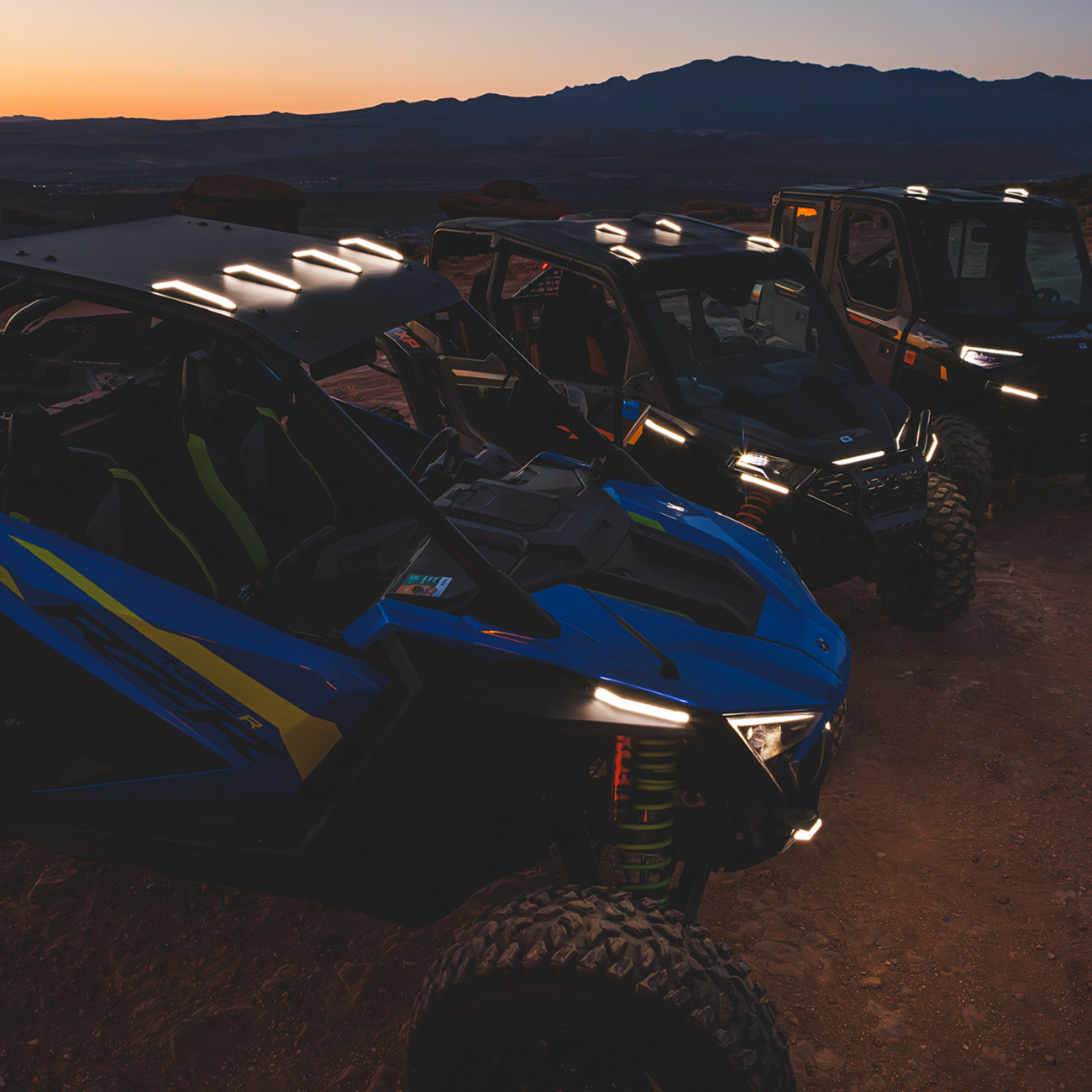 Ravek Apex Lights™ - Running - White - RZR Polaris