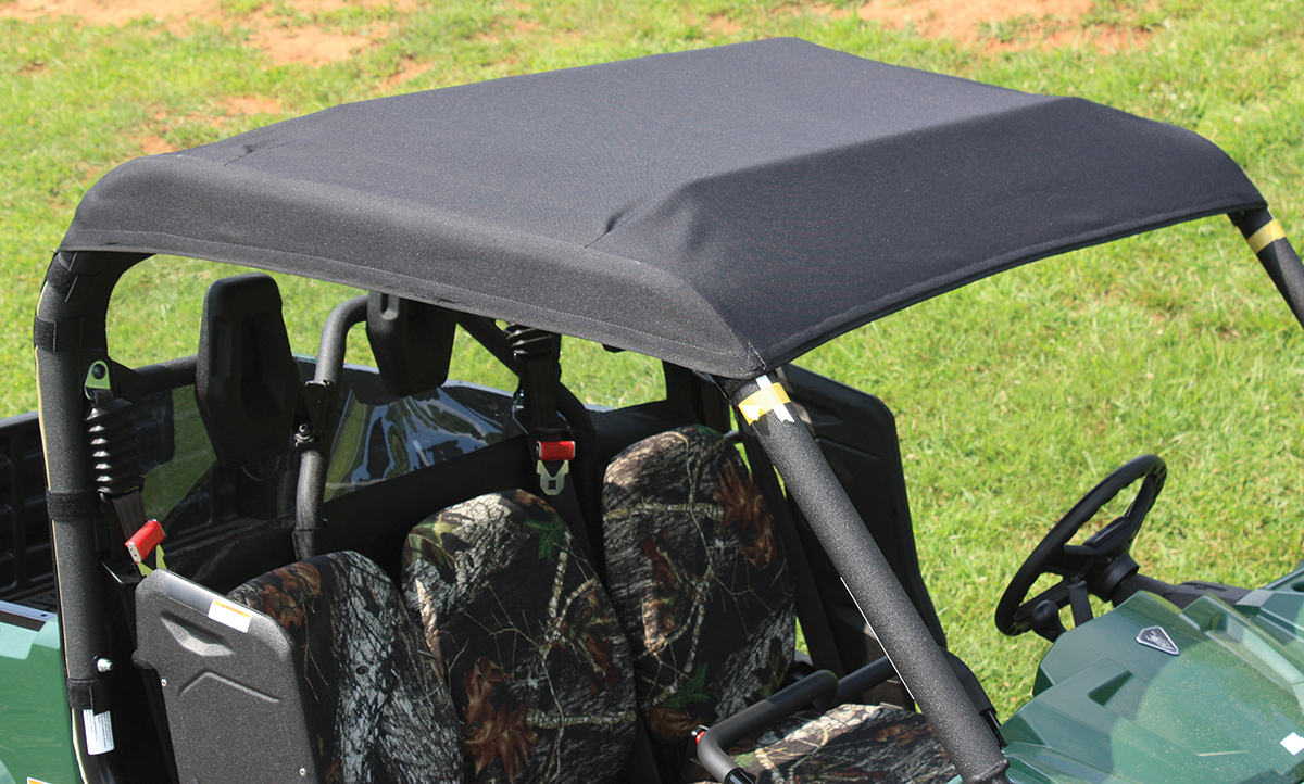 Moose Utility Black Vinyl UTV Side by Side Soft Roof Cap for 15-18 Yamaha YXM700