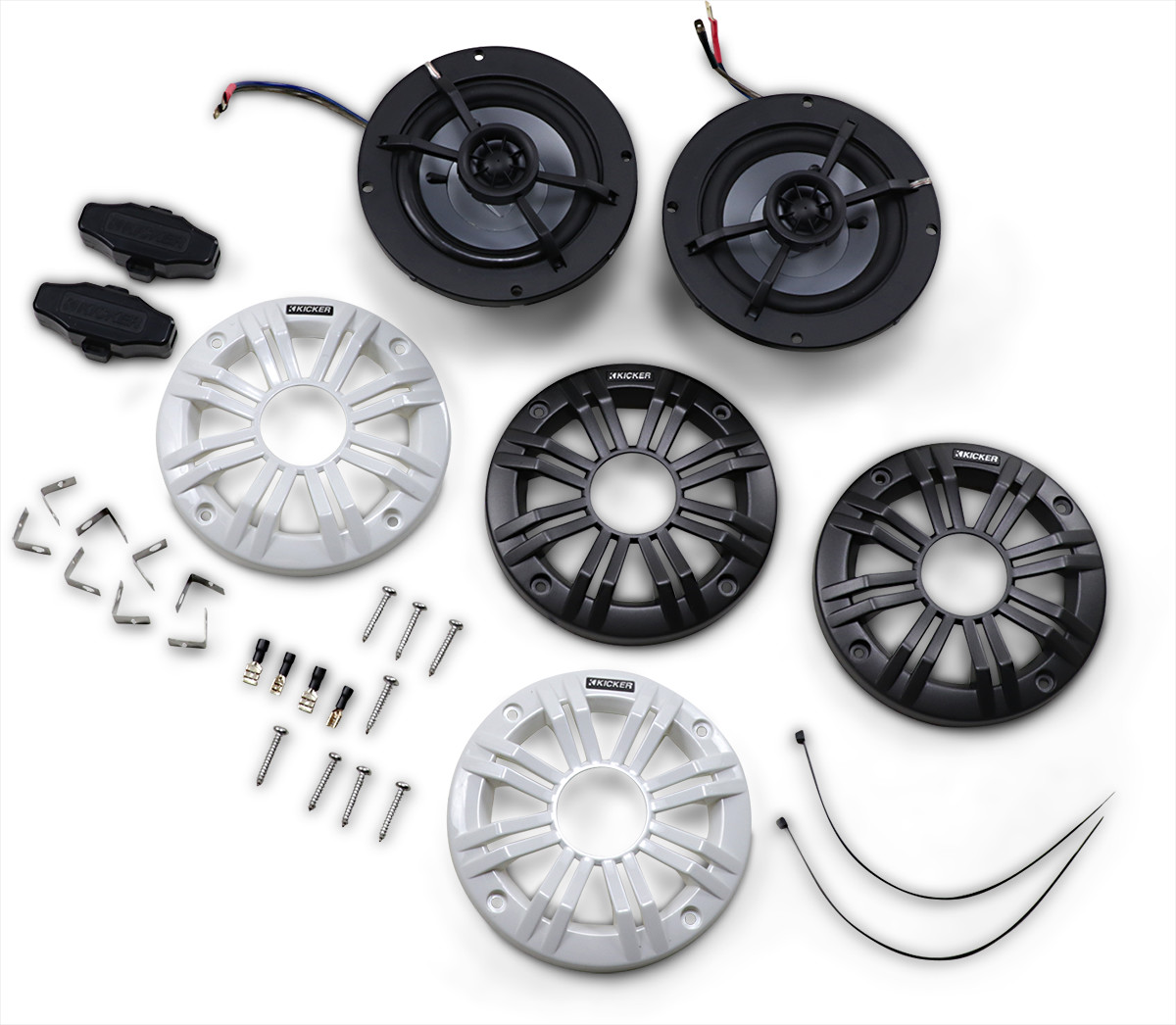 4" All-Weather Coaxial Speakers