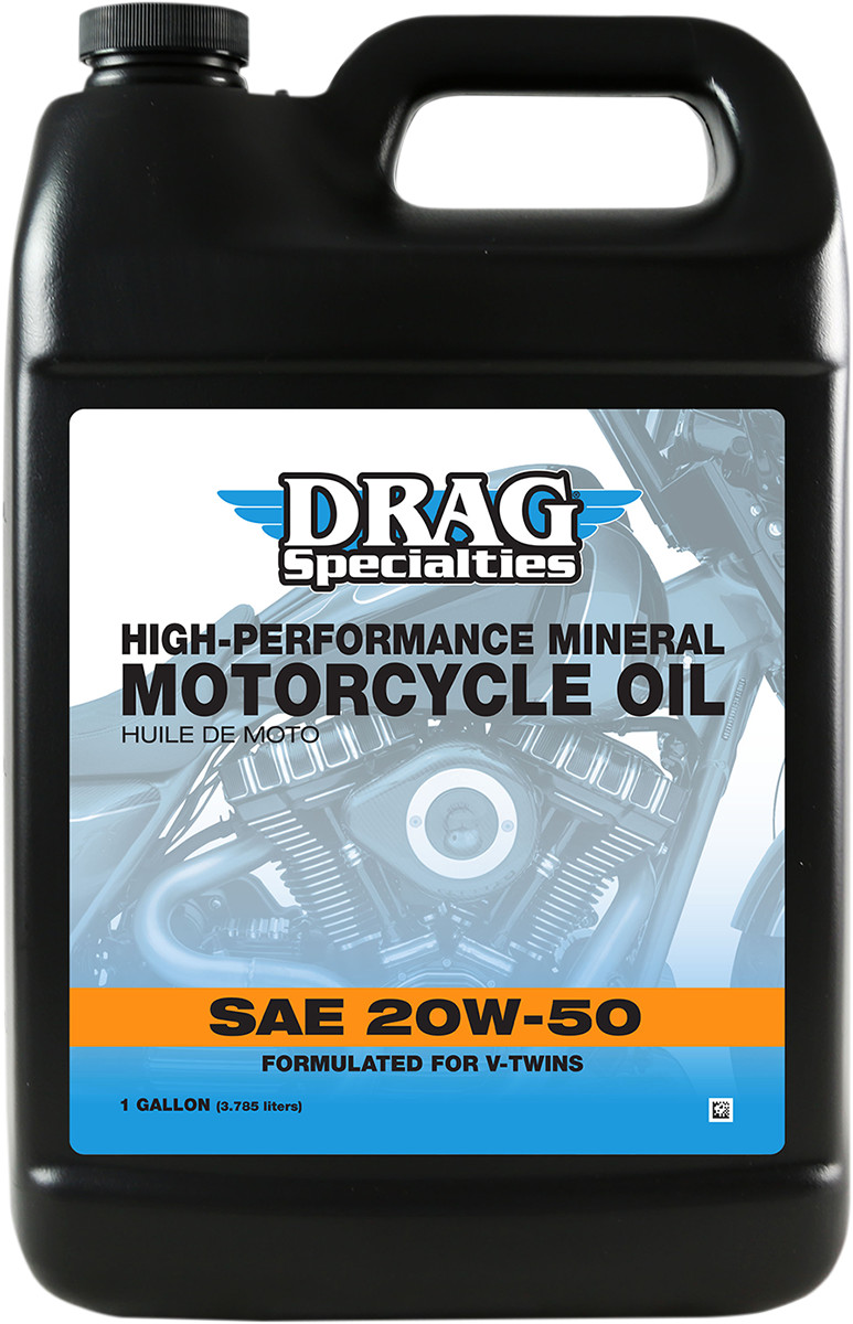DRAG SPECIALTIES OIL V-Twin High-Performance Mineral Engine Oil
