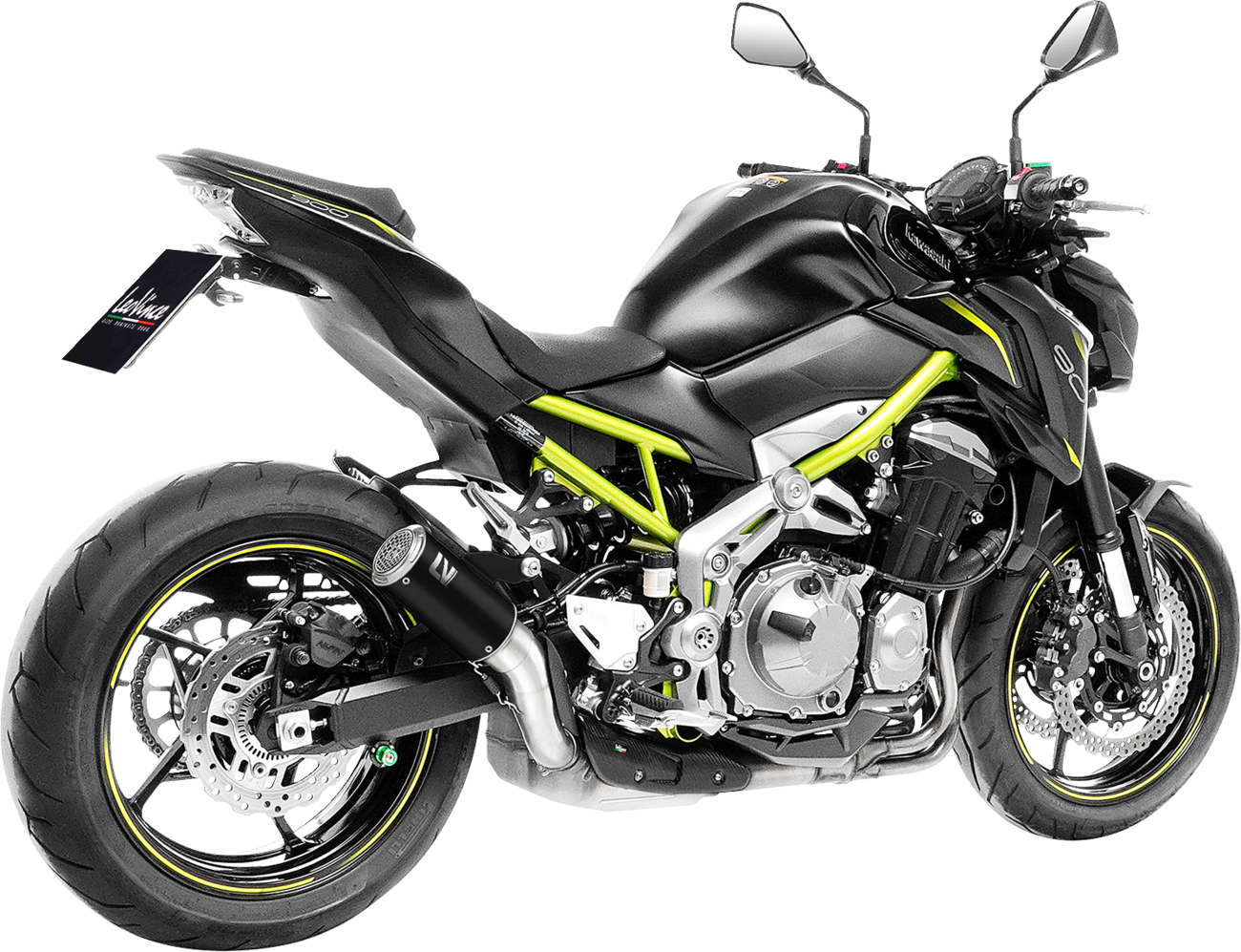 Leovince LV Corsa S Black Edition Slip-On Muffler - Kawasaki Z 900