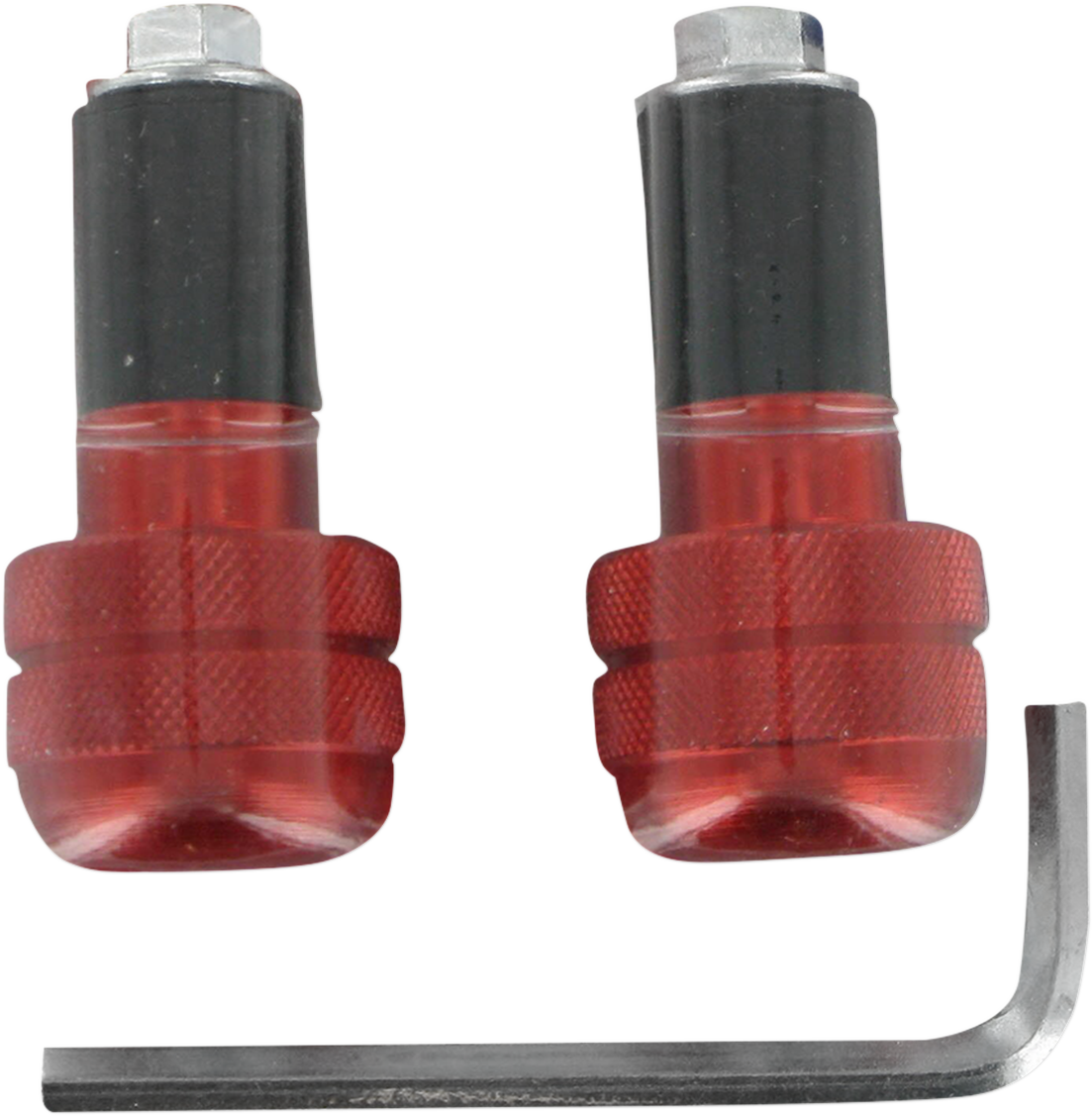 K&s technologies Anti-Vibration Handlebar End - Red