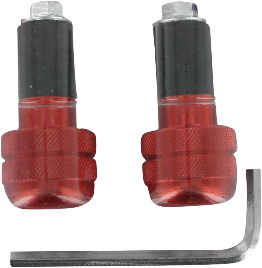 K&s technologies Anti-Vibration Handlebar End - Red