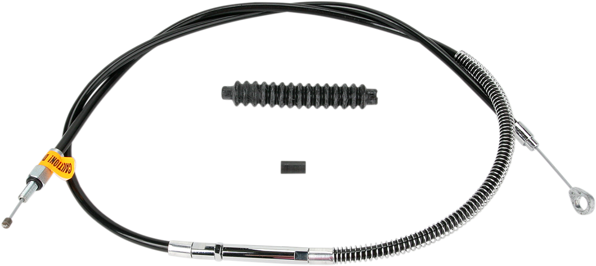 Barnett Black Vinyl Clutch Cable For Harley FXST / FLST 1987-1995