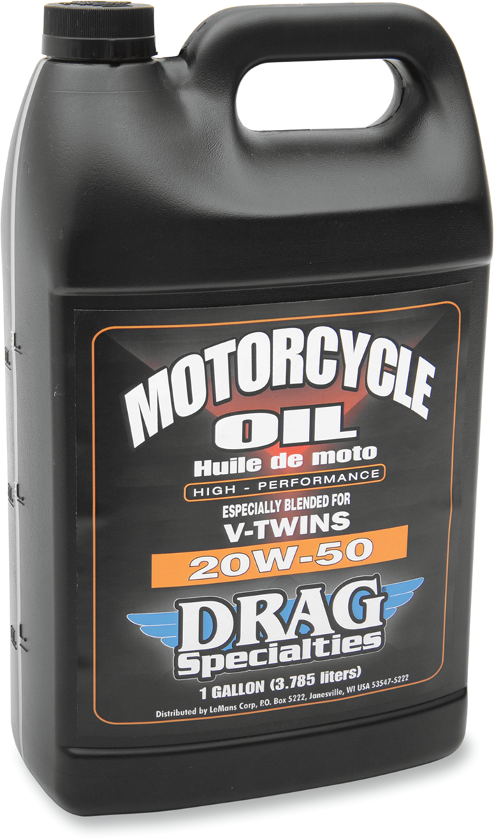 OILDRAG 20W50 GAL CS/6 Products Drag Specialties®