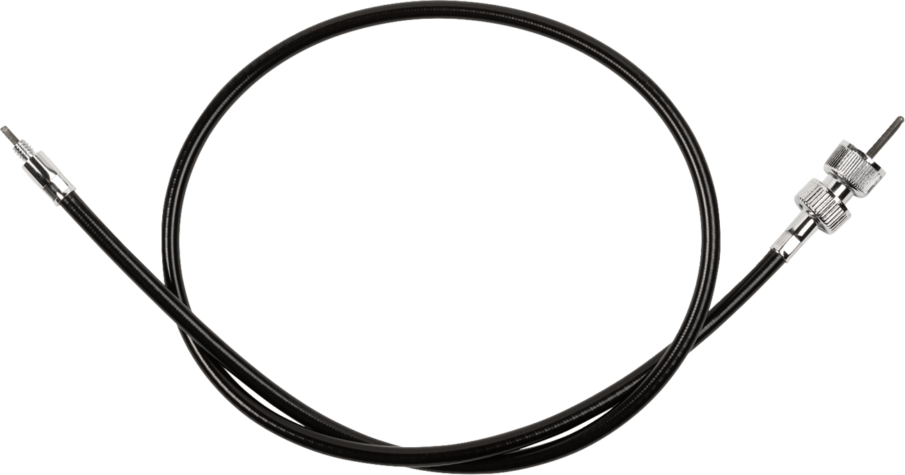 Drag specialties Front-Wheel Drive Speedometer Cable - 36" - Vinyl 1984-1985 Harley Davidson FXSB Low Rider - Belt / 1985-1985 Harley Davidson FXEF Fat Bob