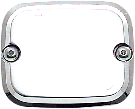 Joker machine Front Brake Master Cylinder Cover - Smooth - Chrome Harley Davidson