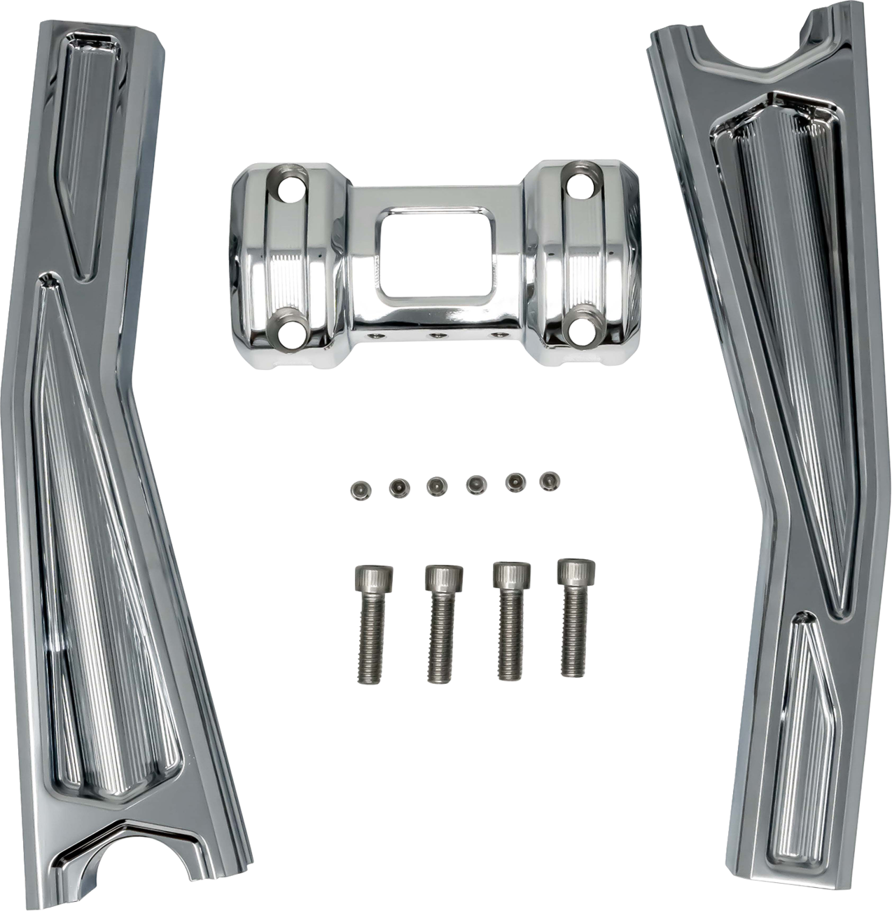 Kodlin usa Ascent Pro Risers - Pullback - 10" - Chrome