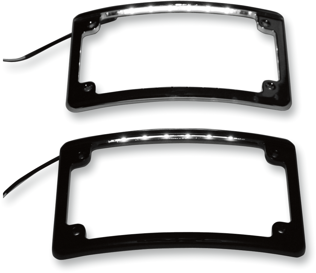 Custom Dynamics LED Radius License Plate Frame